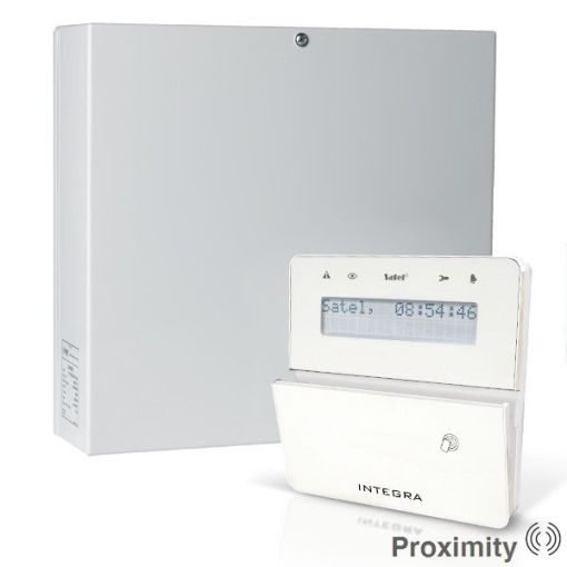 INTEGRA 32 met INT-KLFR proximity LCD en IP module main product photo