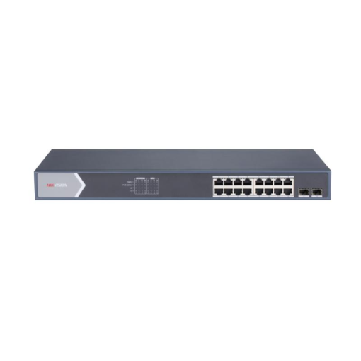 DS-3E1518P-SI - 16 Poorts PoE Gigabit Managed Switch main product photo