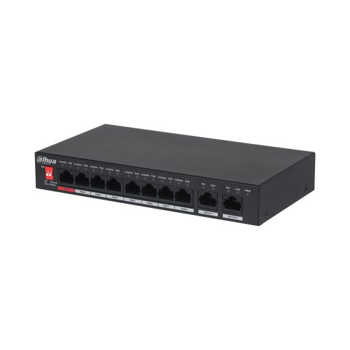 PFS3010-8ET-96 – 10-Poorts Desktop PoE Switch main product photo