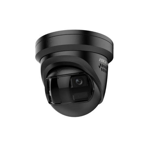 DS-2CD2383G2P-LISU/SL-Zwart – 8MP 180 Graden Panoramische AcuSense Turret Camera met Actieve Afschrikking main product photo