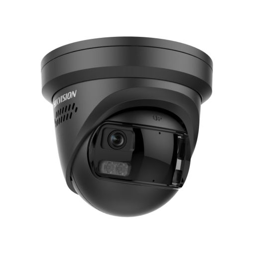 DS-2CD23127G3P-LIS2UY/SL-Zwart – 12MP 180 graden ColorVu 3.0 Turret Camera met AcuSense main product photo
