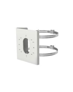 Voordelig en goed Hikvision DS-1275ZJ-S-SUS - mastklem / paalbeugel roestvrij staal wit