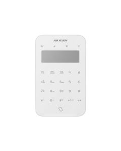 Voordelig en goed Hikvision DS-PK1-LT-WE - draadloos tweeweg LCD bediendeel met kaartlezer