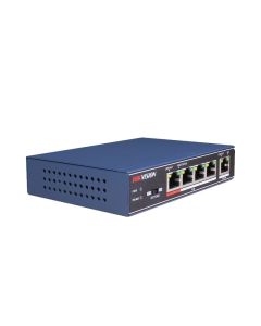 Voordelig en goed Hikvision DS-3E1105P-E - 5-POORTS PoE Switch 60W