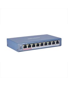 Voordelig en goed Hikvision DS-3E0109P-E/M - 9-POORTS PoE Switch