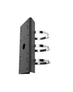Voordelig en goed Hikvision DS-1275ZJ-SUS - Montageplaat voor paal zwart