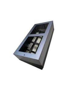 Voordelig en goed ProAlarm Tweevoudige 23 graden hoekbeugel t.b.v. Modulaire Hikvision Intercom