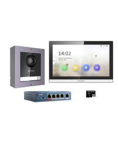 Voordelig en goed Hikvision DS-KIS602 - 2MP IP Modulaire intercom set