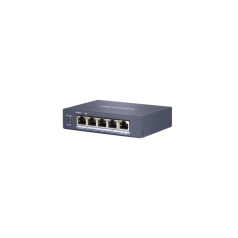 Voordelig en goed Hikvision DS-3E0505HP-E 4-poorts Gigabit onbeheerde Hoog vermogen POE-switch