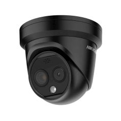 Voordelig en goed Hikvision DS-2TD1228-2/QA(BLACK) - Thermal / Optical Bi-Spectrum Turret Camera, Black