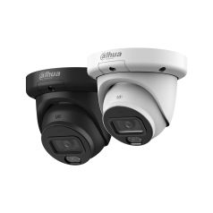 Voordelig en goed Dahua HDW3849QM-S-IL – 8MP Smart Dual Light IP-camera met AI-detectie en full-color nachtzicht