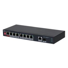 Voordelig en goed Dahua DH-PFS3110-8ET1GT1GF-96 – 10-poorts PoE-switch met 90W ondersteuning