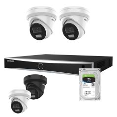Voordelig en goed Hikvision 2x 4MP 2.8mm Acusense Smart Hybrid met NVR