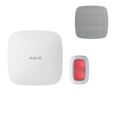 Voordelig en goed Ajax Systems Noodknop Systeem met Spreekfunctie – Ajax DoubleButton + Hub 2 (4G) + SpeakerPhone