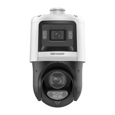 Voordelig en goed Hikvision DS-2SE4C425MWG-E/14 -  4MP PTZ TandemVu camera ColorVu – 25x Zoom-IR-Witlicht, Audio-Strobe