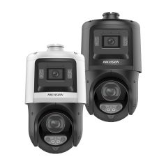 Voordelig en goed Hikvision DS-2SE4C425MWG-E/14 - 4MP PTZ TandemVu camera ColorVu – 25x Zoom-IR-Witlicht, Audio-Strobe