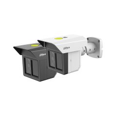 Voordelig en goed Dahua IPC-MFW5241T2-E3-ASE - 3x2MP Triple-Sight AI Bullet Camera | 100m IR | WizMind Perimeterbeveiliging