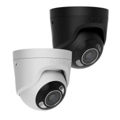 Voordelig en goed Ajax Systems TurretCam HL – 5MP IP‑camera met AI en HybridLight Nachtzicht 2.8mm en 4mm