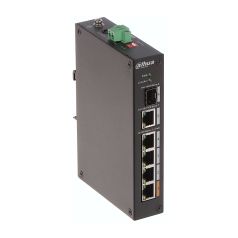 Voordelig en goed Dahua PFS3106-4ET-60-V2 – 6-Poorts PoE Switch met Hi-PoE (60W) - 250m Long-Range