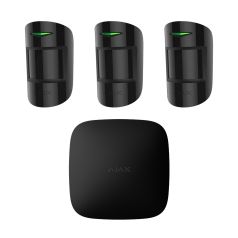 Voordelig en goed Ajax Systems Voordeelset - Ajax Hub 1 + Ajax CombiProtect | Draadloos alarmsysteem