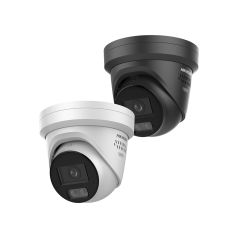 Voordelig en goed Hikvision DS-2CD2346G3-IZS2UY/SL – 4MP Varifocale Turret Camera (2.8–4mm) met AcuSense en Actieve Afschrikking