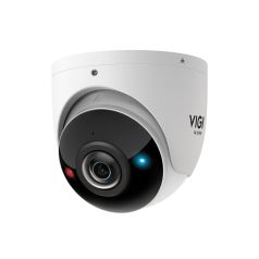 Voordelig en goed TP-Link VIGI InSight S485PI - 8MP IR Panoramic AI Turret Camera met Actieve Afschrikking