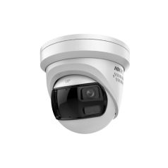Voordelig en goed Hikvision DS-2CD2383G2P-LISU/SL – 8MP 180 Graden Panoramische AcuSense Turret Camera met Actieve Afschrikking