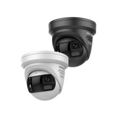 Voordelig en goed Hikvision DS-2CD23127G3P-LIS2UY/SL – 12MP 180 graden ColorVu 3.0 Turret Camera met AcuSense