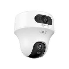 Voordelig en goed Hikvision DS-2CFWQ6-D – 6MP Wi-Fi 6 Dual-Lens Indoor PT Camera met Smart Tracking