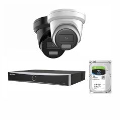 Voordelig en goed Hikvision 1x 8 MP 2.8mm IR Acusense Hybrid met NVR