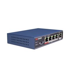 Voordelig en goed Hikvision DS-3E1105P-E - 5-POORTS PoE Switch 58W