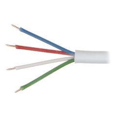 Voordelig en goed ProAlarm 4X0.5mm soepele onafgeschermde alarmkabel in doos (100 meter)