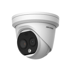 Voordelig en goed Hikvision DS-2TD1217-3/PA - Thermisch bi-spectrum dome, 3 mm, Strobe/Audio 4 MP camera