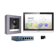 Voordelig en goed Hikvision DS-KIS602 - 2MP IP Modulaire intercom set