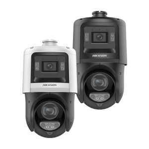 Voordelig en goed Hikvision DS-2SE4C425MWG-E/14 - 4MP PTZ TandemVu camera ColorVu – 25x Zoom-IR-Witlicht, Audio-Strobe