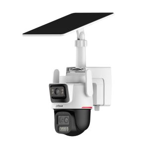 Voordelig en goed Dahua PTS2649C-3E3Z-4GB20 – 3+3MP 4G Solar PT Camera met WizColor en Hybrid Zoom