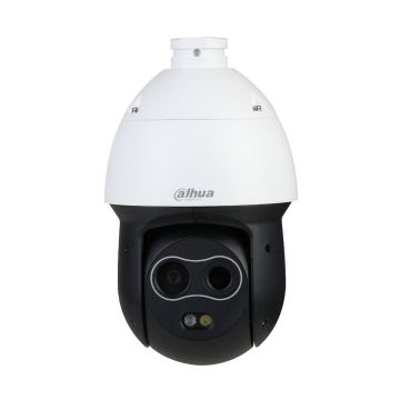 Voordelig en goed Dahua TPC-SD2221-B7F8 - Hybride thermisch dome camera 2MP met PTZ functie