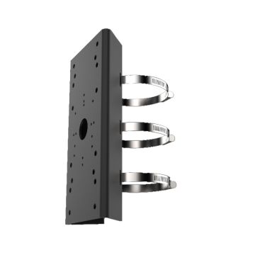 Voordelig en goed Hikvision DS-1275ZJ-SUS - Montageplaat voor paal zwart