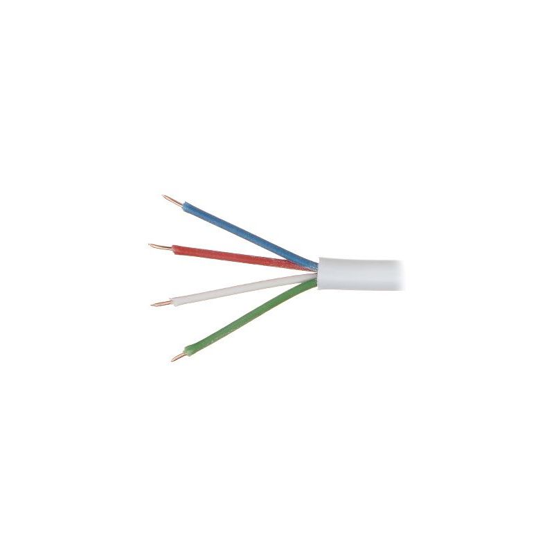 Donau Elektronik 418-5 Fil de câblage 4 x 0.14 mm² vert, rouge, jaune
