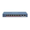 Voordelig en goed Hikvision DS-3E0310HP-E - 10 poorts PoE switch met 1x High PoE en 7x PoE