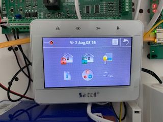 INTEGRA 32 + 4.3 inch witte Touchscreen bediendeel en ethernet